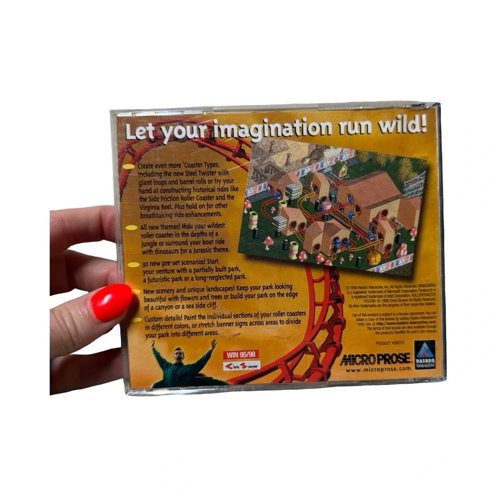 Micro Prose rollercoaster tycoon
